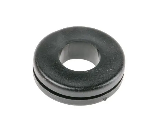 63-7366-44 RS PRO Black PVC 18mm Round Cable Grommet for Maximum of 10mm Cable Dia. 136-7130