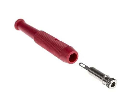 63-7379-51 Red Female Banana Plug Screw 60V dc 930320101