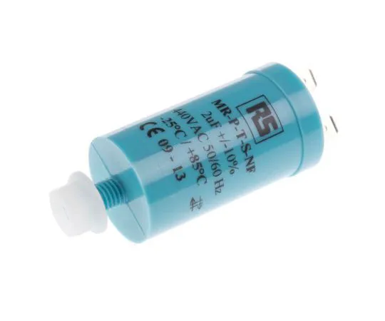 63-7417-46 RS 2μF Polypropylene Capacitor PP 440V ac ±10% Tolerance Screw Mount MRP440 Series 196-4517
