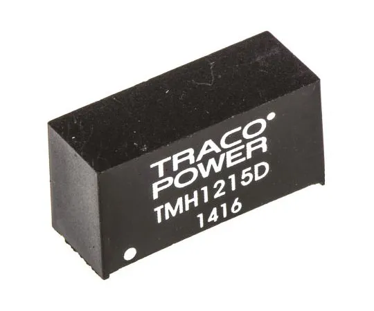 63-7485-79 TRACOPOWER TMH 2W Isolated DC-DC Converter Through Hole, Voltage in 10.8 → 13.2 V dc, Voltage out ±15V dc TMH 1215D