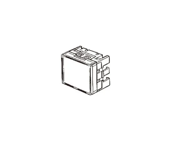 62-4849-88 Illuminated push-button switch (square body type) A3K A3KJ-52RW-24E