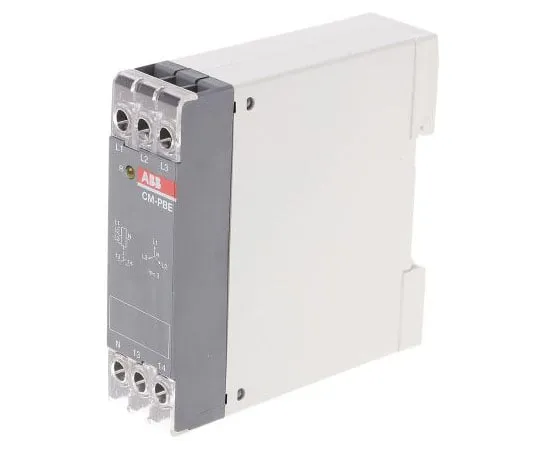 63-7546-19 ABB Phase Monitoring Relay With SPST Contacts, 220 → 240 V ac, 380 → 440 V ac, 1, 3 Phase 1SVR550881R9400