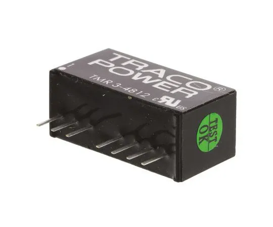 63-7357-57 TRACOPOWER TMR 3 3W Isolated DC-DC Converter Through Hole, Voltage in 36 → 75 V dc, Voltage out 12V dc TMR 3-4812