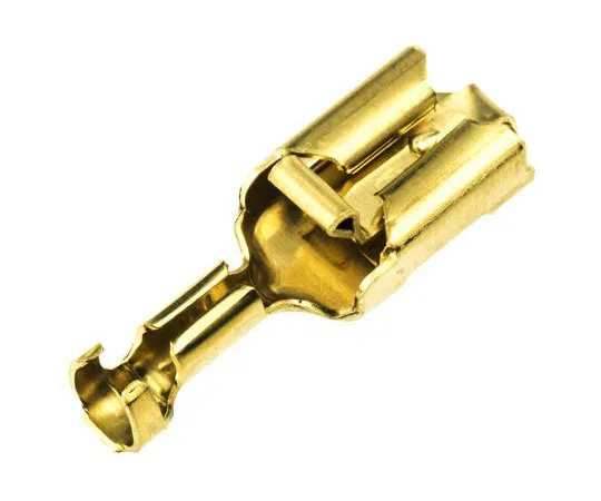 63-7519-15 TE Connectivity Positive Lock .250 Mk I Series Crimp Receptacle, 6.35 x 0.81mm, 0.8mm² to 2mm², 18AWG to 14AWG 341002-1