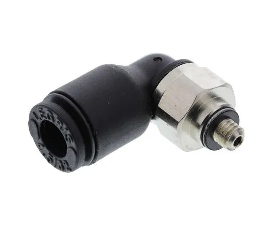 63-7525-82 Legris Elbow Connector, M3 Male, Push In 4 mm 3199 04 09