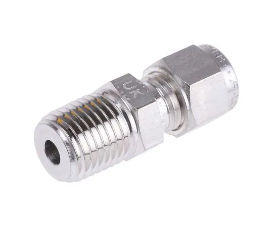 63-7539-81 Straight connector,6mm OD 1/4 NPT M6MSC1/4N-316