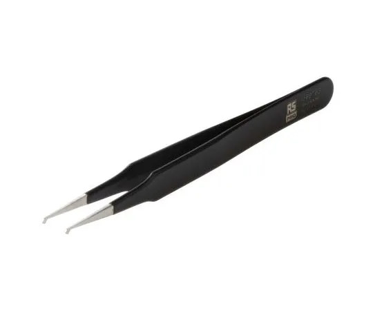 63-7366-86 RS PRO 120 mm, Anti-Magnetic Stainless Steel, ESD Anti-Acid Tweezers 136-9763