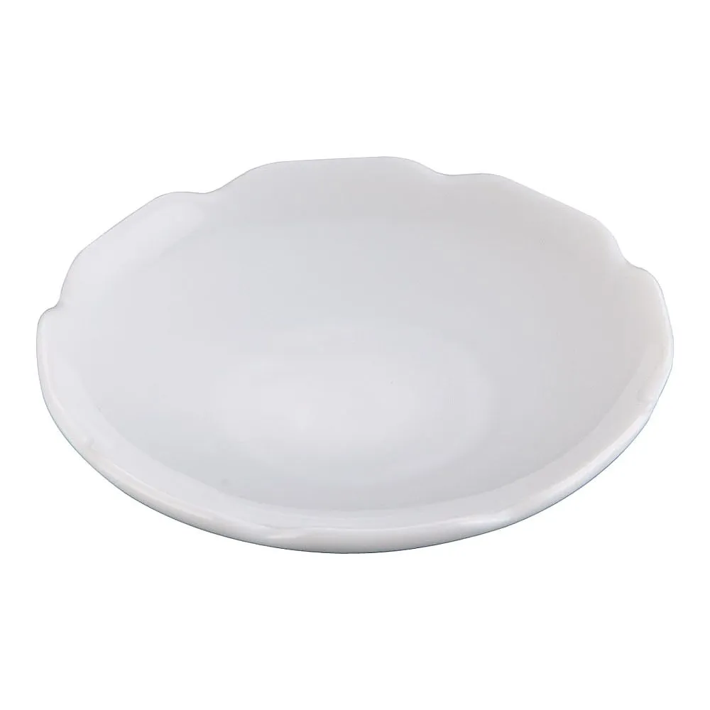 62-6789-39 White porcelain mini lotus saucer T03-258