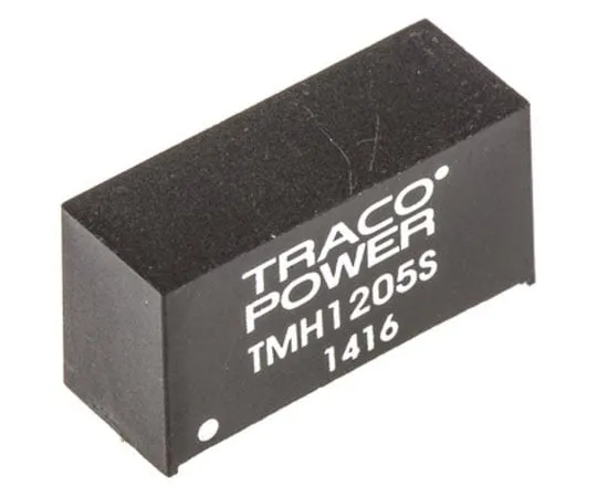63-7485-70 TRACOPOWER TMH 2W Isolated DC-DC Converter Through Hole, Voltage in 10.8 → 13.2 V dc, Voltage out 5V dc TMH 1205S