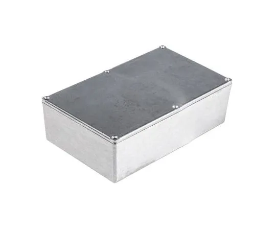 63-7382-88 RS PRO Aluminium Alloy Enclosure, IP54, IP66, Shielded, 222.5 x 145.8 x 54.7mm 161-0918