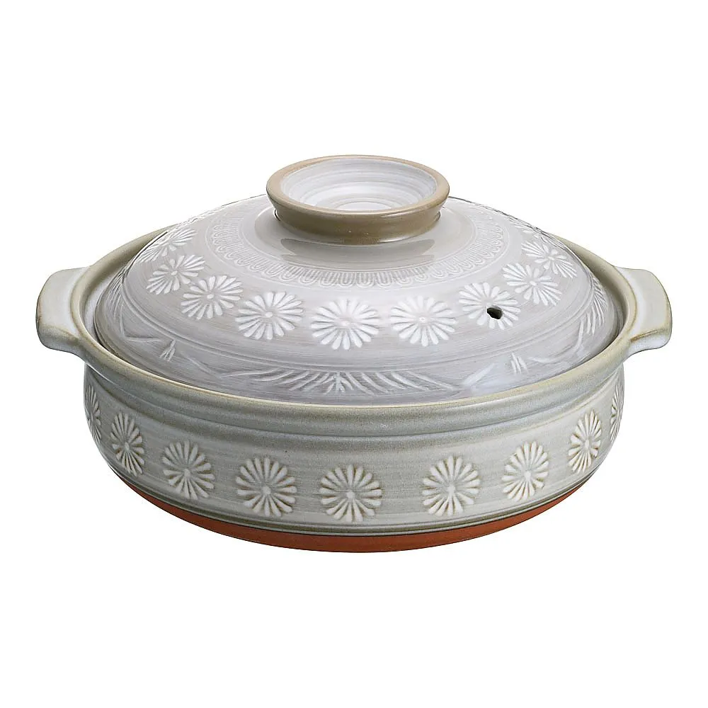 62-6788-50 Mishima Earthen Pot No. 8 S-503