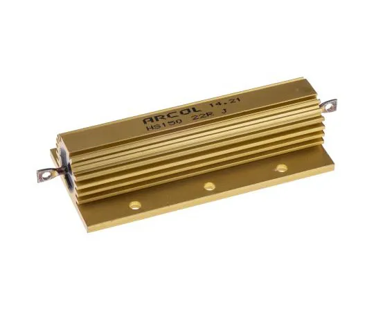 63-7483-92 Arcol HS150 Series Aluminium Ho***d Axial Wire Wound Panel Mount Resistor, 22Ω ±5% 150W HS150 22R J