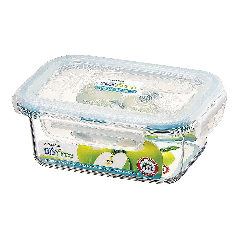 62-6389-95 L&L Tabletop Container Rectangles LBF511