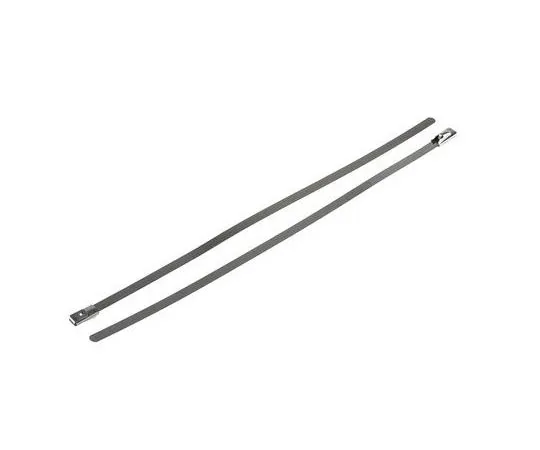 63-7381-90 RS PRO Metallic 316 Stainless Steel Ball Lock Cable Tie, 200mm x 4.6 mm 159-5357