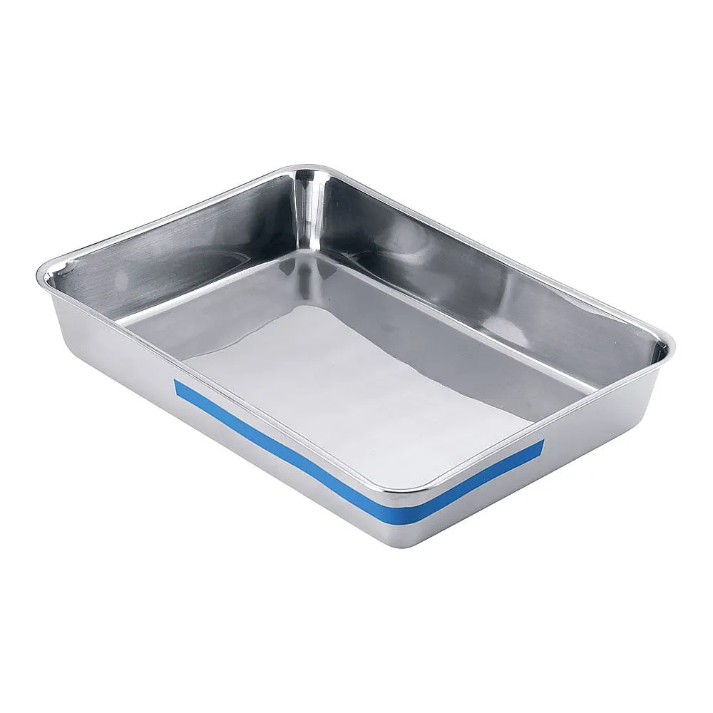 62-6369-66 TKG Stainless Steel Color Line Square Butt 8-Pack Blue (1 Pack)