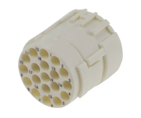 63-7388-08 Harting Han M23 Series M23 Cable Mount Connector, 19 contacts Plug 9151193101