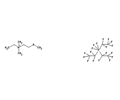61-0324-16　［Discontinued］Ethyldimethyl-(2-Methoxyethyl)Ammonium Tris(Pentafluoroethyl)Trifluorophosphate High Purity 491235 25G　4.91235.0025