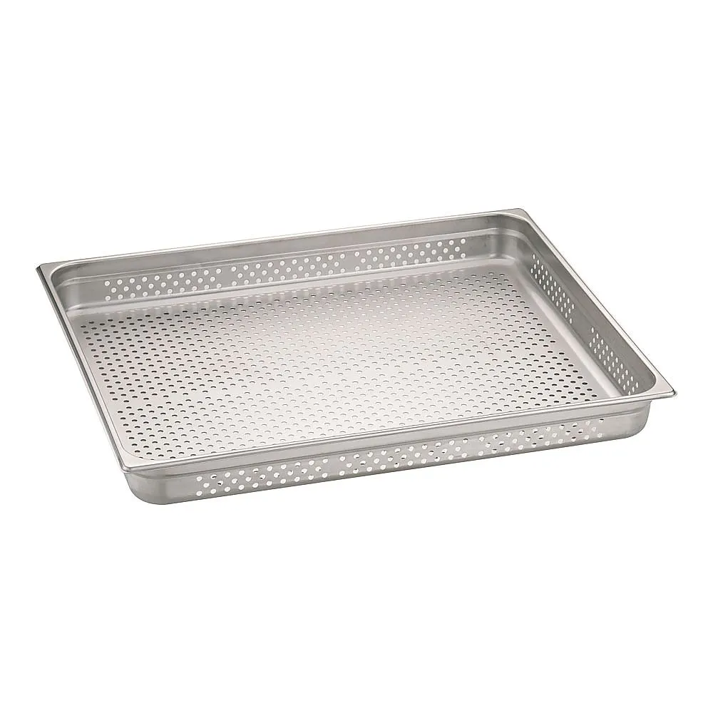 62-6359-26 18-8 Gastronomic Hole Pan 2/1 65 mm AGS0718