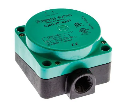 63-7463-32 Pepperl + Fuchs Capacitive sensor 40 mm length 80mm PNP-NO/NC supply voltage 10 → 60 V dc IP65 CJ40-FP-A2-P1