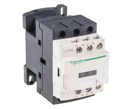 63-7527-56 Schneider Electric 3 Pole Contactor, 12 A, 400 V ac Coil, TeSys D, 3NO, 5.5 kW LC1D12V7