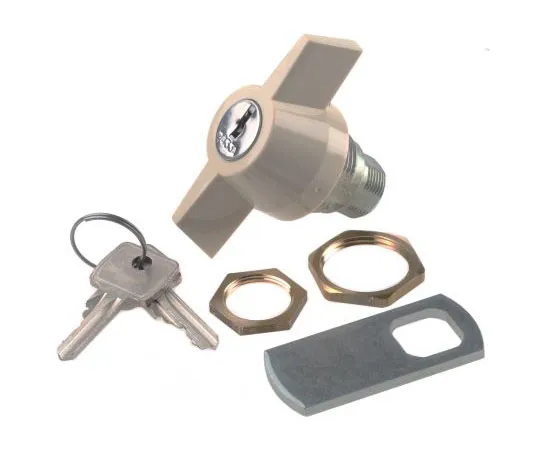 63-7489-90 Euro-Locks a Lowe & Fletcher group ******* Panel to Tongue Depth 13.2mm Plastic, Zamak Camlock, Key to unlock B90-03 (2433A)