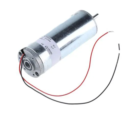 63-7490-68 Crouzet Brushed DC Motor, 33.5 W, 24 V dc, 100 mNm, 3200 rpm, 6mm Shaft Diameter 82850002