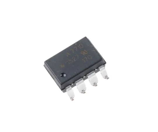 63-7358-58 Broadcom, HCPL-7710-300E DC Input Transistor Output Optocoupler, Surface Mount, 8-Pin DIP HCPL-7710-300E