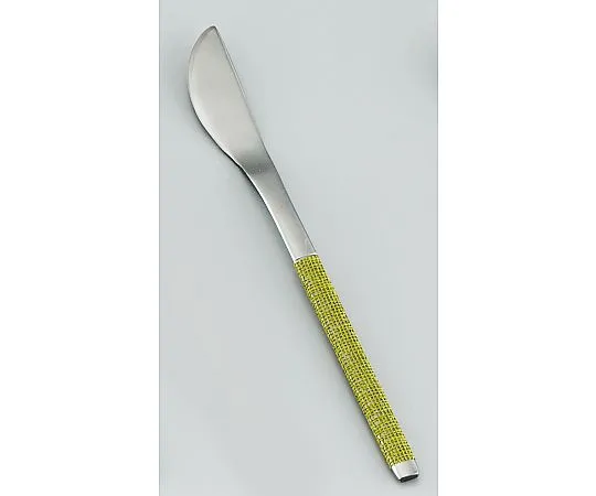 62-6721-43 Stainless Steel Cloth Clothes Cutlery Saya Wagashi Knife Matcha