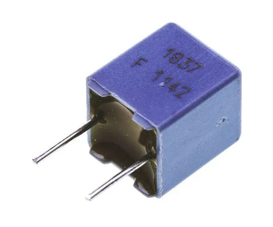 63-7388-36 Vishay 68nF Polypropylene Capacitor PP 63 V ac, 100 V dc ±1% Tolerance Through Hole MKP 1837 Series MKP1837368011