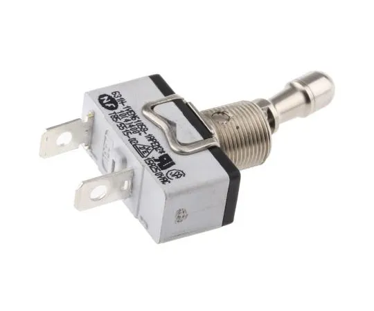 63-7482-69 APEM Single Pole Single Throw (SPST) Toggle Switch, Latching, Panel Mount 631H/2-1V