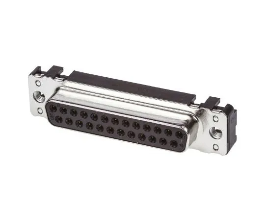 63-7382-61 Harting D-Sub Standard Series, 25 Way Through Hole PCB D-sub Connector Socket, 2.76mm Pitch, with M3 Threaded Inserts 9663117501