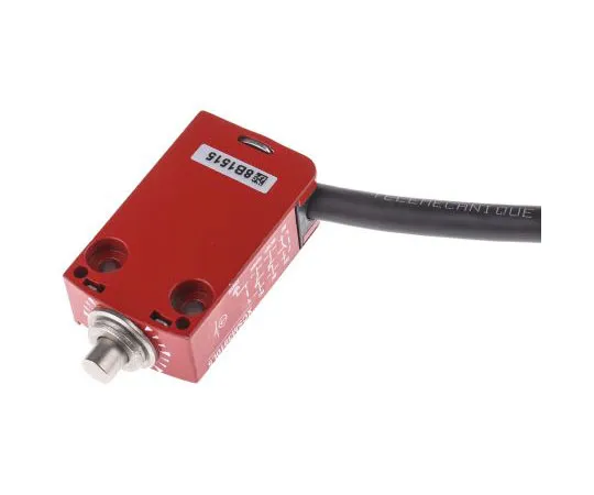 63-7549-62 XCSM Safety Switch With Plunger Actuator, Metal, NO/2NC XCSM3910L5