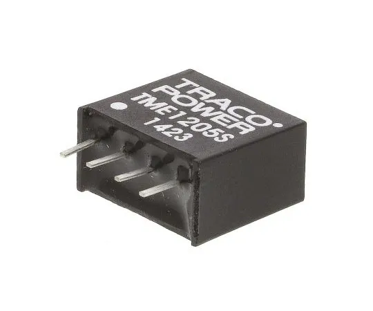 63-7413-65 TRACOPOWER TME 1W Isolated DC-DC Converter Through Hole, Voltage in 10.8 → 13.2 V dc, Voltage out 5V dc TME 1205S