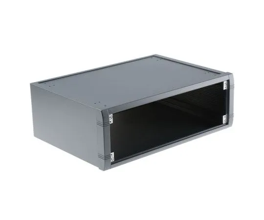 63-7424-25 Aluminium Project Box, Grey, 350 x 250 x 120mm M5735204