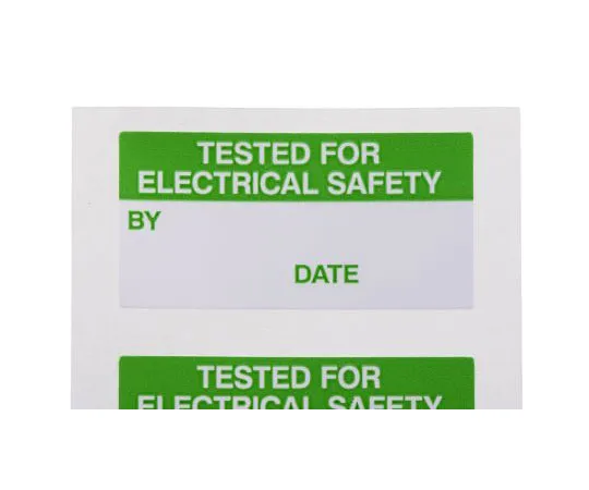 63-7534-98 Brady Adhesive Pre-Printed Adhesive Label. Quantity: 120 Y192617