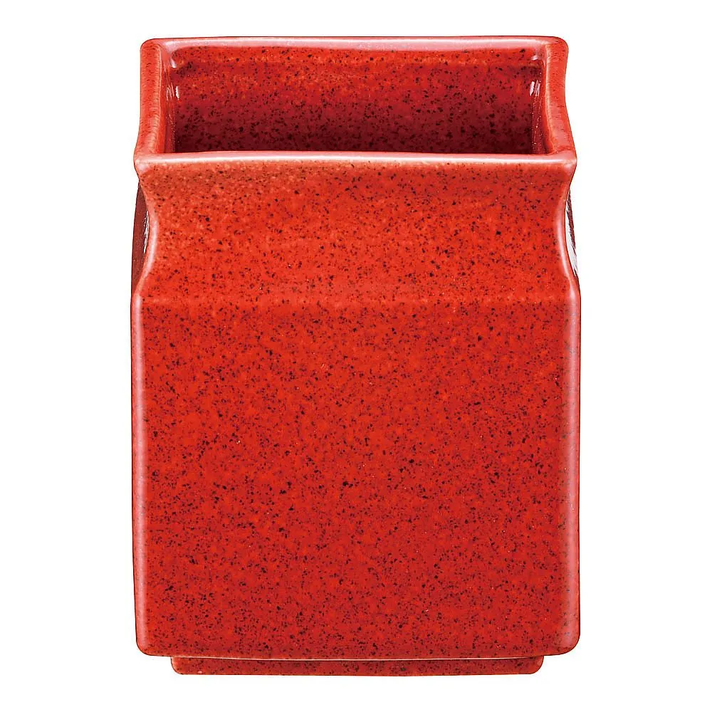 62-6788-72 Persimmon Glaze Stack Square Accented T03-184