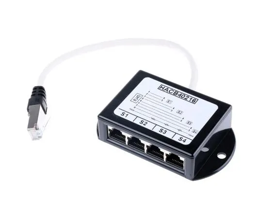 63-7508-44 Decelect Forgos RJ45 Splitter, 4 Port SPE190688