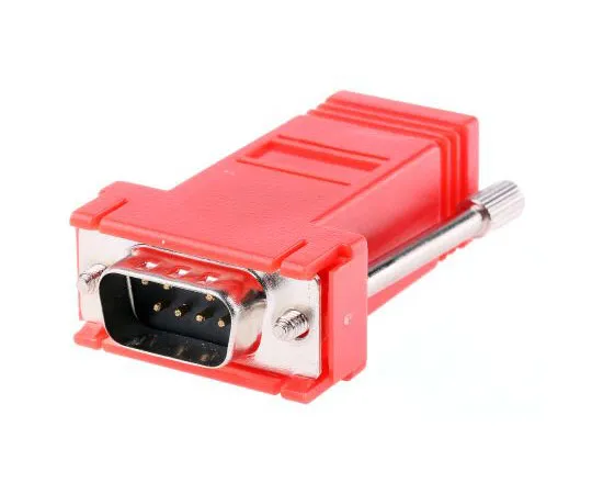 63-7488-30 RS PRO 9 Way D-sub Male, RJ45 Female Adapter 314-8098