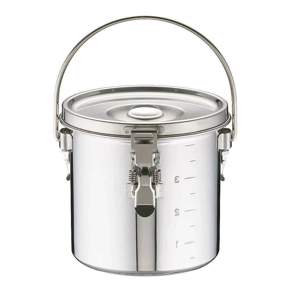 62-6380-67 KO 19-0 Electromagnetic Cooker Compatible Stacking Food Can 18 cm