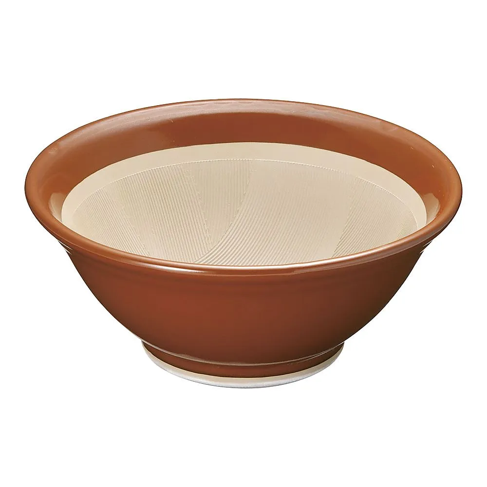62-6469-37 Suribachi with Silicon Rubber (Iwami-yaki) No.8
