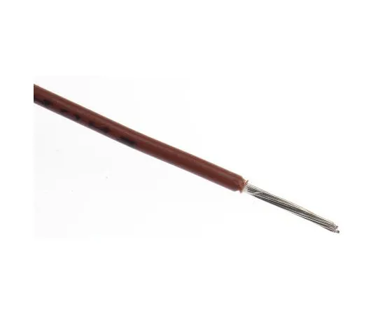 63-7390-28 Alpha Wire Brown Hook Up Wire UL1061, 0.2 mm², 300 V 24 AWG, 30m 3250 BR005