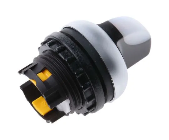 63-7548-90 Eaton M22 3 Position Selector Switch Knob Latching 78635882 & M22-WLK3-W+M22-A