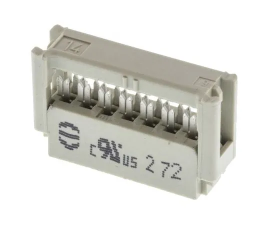 63-7538-66 Harting 14-Way IDC Connector Socket for Cable Mount, 2-Row 9185146803