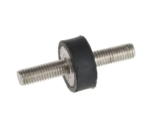 63-7392-22 RS PRO 10mm Shock Mount M8 25mm Diameter 60.3kg Compression Load, Male to Male Natural Rubber 171-2572