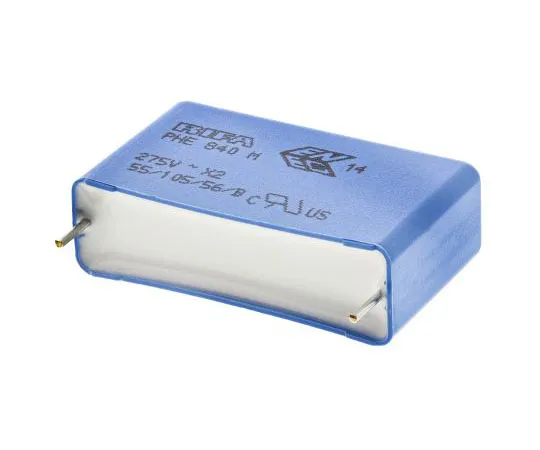 63-7532-97　KEMET 2.2μF Polypropylene Capacitor PP 275V ac ±20% Tolerance Through Hole PHE840 Series　PHE840MR7220MR05R06L2