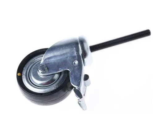 63-7489-62 Tente Stem Swivel Castors 2477DYK075P30CHC10X90, 60kg, Rubber tyres 2477DYK075P30CHC10X90