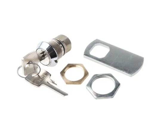 63-7490-08 Euro-Locks a Lowe & Fletcher group ******* Panel to Tongue Depth 13mm Zamak Chrome Plated Camlock, Key to unlock F5A-03-2 (2433A)