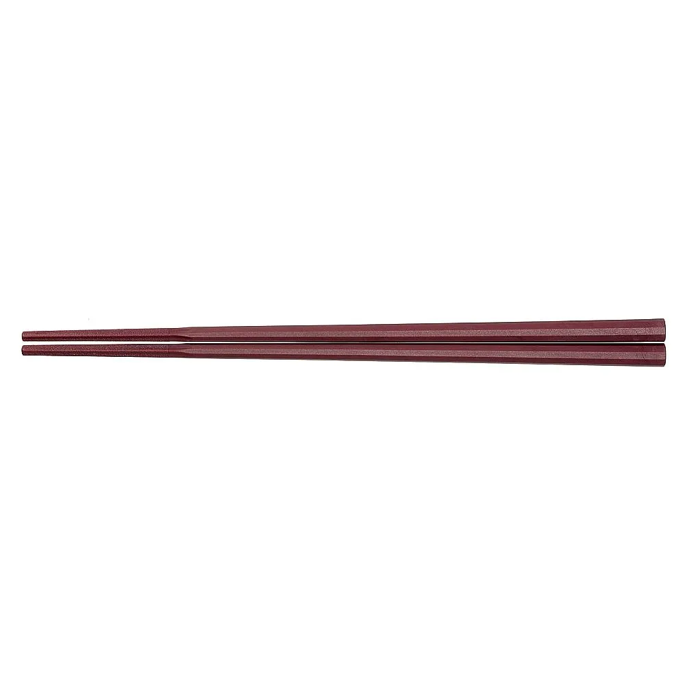 62-6727-66 10 Square Gurumen Chopsticks 19 cm Red GM-4013