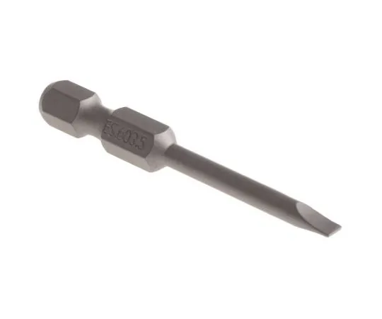 63-7386-80 Facom Slotted Driver Bit, 0.6 x 3.5 x 50 mm ES.603.5