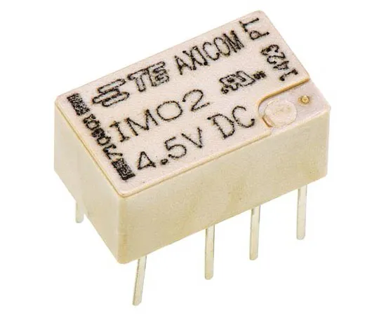 63-7536-20 TE ConnectivityIM DPDT Non-Latching Relay PCB Mount, 4.5V dc Coil, 2A IM02TS
